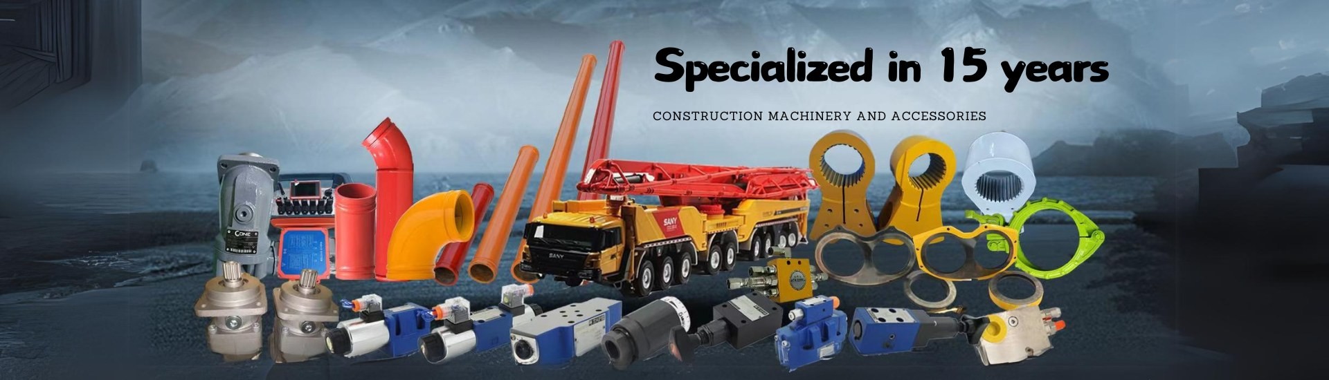 chất lượng Phụ tùng xe tải bơm bê tông nhà máy sản xuất